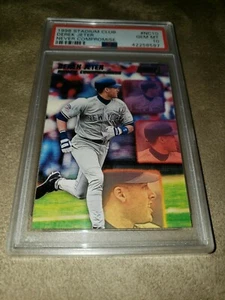 1998 Stadium Club Derek Jeter Never Compromise-Psa 10 Gem Mint-Yankees - Picture 1 of 3