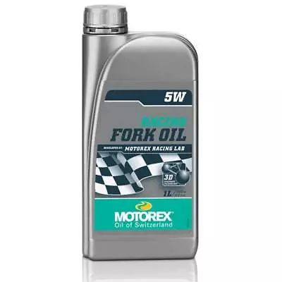 Olio Forcella Motorex Racing 1 litro gradazione Sae 5w Sospensioni Moto Cross
