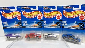 1996 Hot Wheels Quick Silver Series Complete Set of 4 1:64 Scale New - Picture 1 of 6