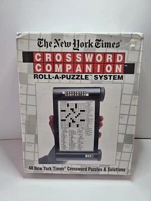 Herbko The New York Times Crossword Companion Roll-A-Puzzle System - Image 1 of 3
