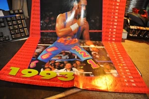 killer kalendar of events # december wwf 1993 1-2-3 kids colour poster wwe - Bild 1 von 14