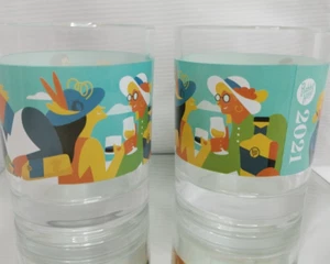 Zwei neue 2021 Rabbit Hole Distillery Kentucky Bourbon Whiskey Rocks Glas 3"3/4 - Bild 1 von 11
