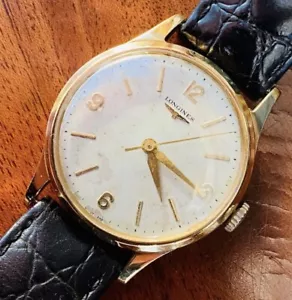 Longines Gold Watch From 1962.  Serviced Caliber 30LS. - Picture 1 of 5