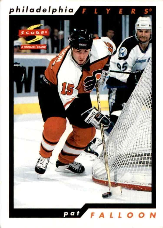 1996-97 Score Pat Falloon #21 - Image 1 of 2