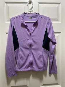 Champion Girls Purple Light Athletic Jacket XL(14-16) Zipper Front And Pockets - Picture 1 of 5