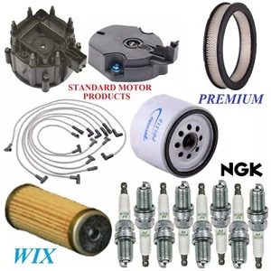 Tune Up Kit Filters Cap Wire Spark Plugs For PONTIAC FIREBIRD V8 5.0L 1982-1984 - Picture 1 of 1