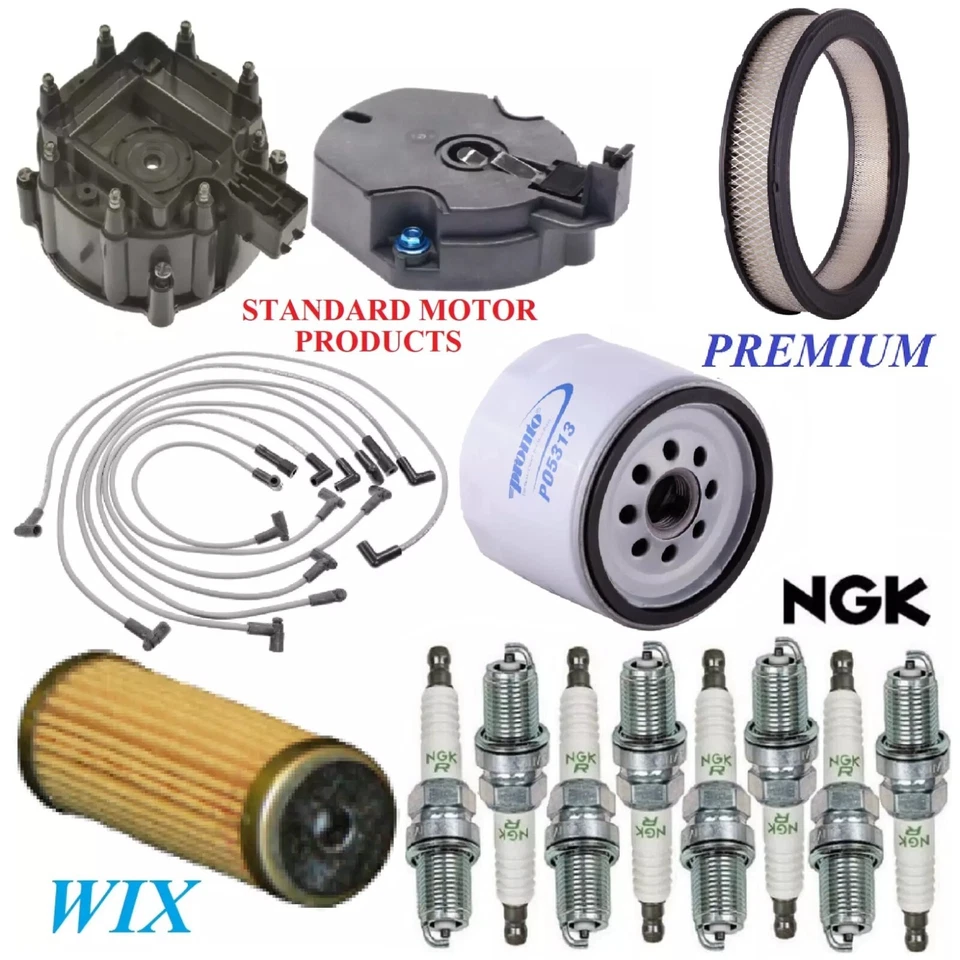 Kit de afinación filtros tapa cable bujías para Pontiac Firebird V8 5,0 L 1982-1984 Foto 1 de 1