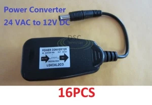 Qtà all'ingrosso (16 pz) adattatore convertitore riduttore di potenza da 24 VAC a 12 VDC - Foto 1 di 4