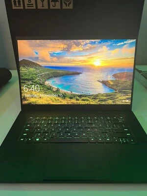 Razer Blade 15 15.6" 2,256GB SSD, Intel Core i7-10750H, 2.6GHz, 16GB RAM Laptop - Image 1 of 4