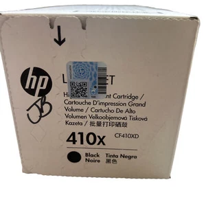 HP 410X Wysokowydajna czarna oryginalna kaseta z tonerem LaserJet - CF410X - Zdjęcie 1 z 2