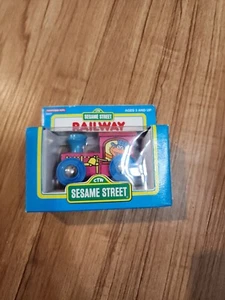 Vintage Tootsietoy Sesame Street Railway Hardwood Rail Car Train - Picture 1 of 2