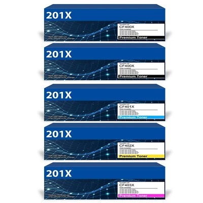 Toner Kompatibel für HP 201X CF400X Color Laserjet Pro MFP M277DW N M274N M252DW - Bild 1 von 4
