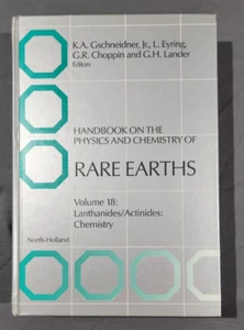 Handbuch zur Physik und Chemie seltener Erden Band 18 Lanthanoide/Actinide - Bild 1 von 7