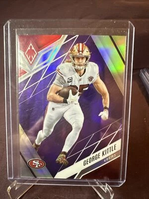 2022 Panini Phoenix - Purple #55 George Kittle /125 - Image 1 of 2