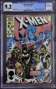 1986 X-Men Annual 10 CGC 9.2 1st X-Babies Longshot Joins X-Men - Picture 1 of 2