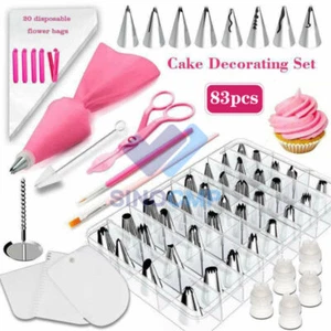 83X Cake Decorating Tool Kit Cupcake Baking Tools DIY Decoration - Picture 1 of 11