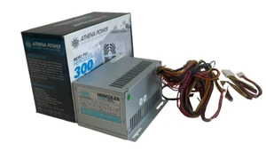 NEW ATHENA POWER AP-MPS3ATX30 300W SWITCHING POWER SUPPLY APMPS3ATX30 - Picture 1 of 5