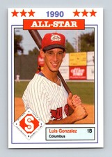 1990 Jennings Southern League All-Stars #29 Luis Gonzalez