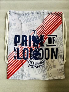 TOTTENHAM HOTSPUR Training Bag Gym Sack Bag Swimming Drawstring Beach Backpack - Picture 1 of 3