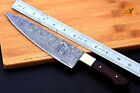 Custom Handmade Forged Damascus Steel Chef Knife Utility Kitchen Knife 2770