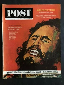 The Saturday Evening Post June 8 1963 Fidel Castro - Imagen 1 de 2