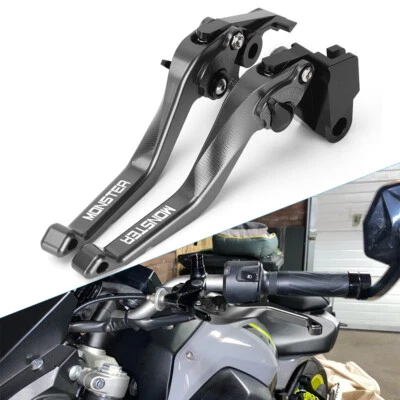 Palancas de embrague de freno para Ducati MONSTER 796 696 695 S2R 800 400 620/MTS MONSTER Foto 1 de 4