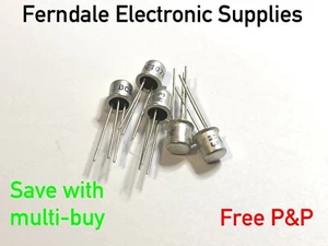 BC107B NPN silicon planar transistor, low power, TO-18 pack of 5 - Picture 1 of 1