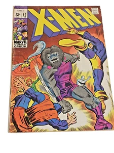X-Men #53 Vol. 1, 1968 "Rage of Blastaar " Barry Smith cover Marvel Stan Lee - Picture 1 of 12