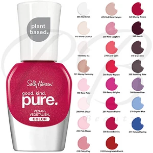 SALLY HANSEN Good Kind Pure Vegan Smalto Lucido Naturale 10ml *SCEGLI TONALITÀ* - Foto 1 di 46