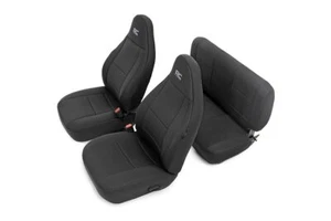 Rough Country Neoprene Seat Covers for 1997-2002 Jeep Wrangler TJ - 91000 - Picture 1 of 6
