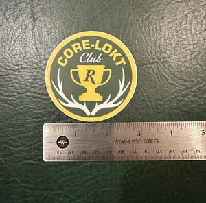 Remington Core-Lokt Club Die-cut Round Decal Sticker OEM - Picture 1 of 3
