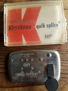 Vintage HP Quik Splice Movie Film Cutter Standard Super Single 1958 original box - Picture 1 of 5