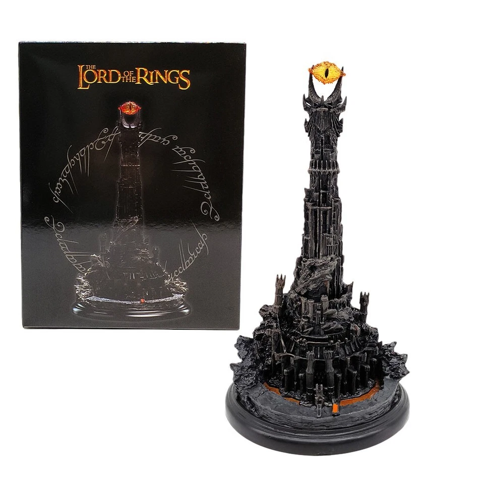 WIB Der Herr der Ringe Sauron Turm Auge von Barad-dur Filmszene Statue Deko Spiel...