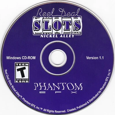 Real Deal Slots: Nickel Alley Version 1.1 (PC Windows CD-ROM) *DISC ONLY* - Image 1 of 2