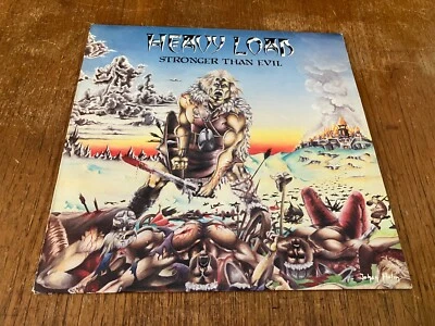 HEAVY LOAD Stronger Than Evil LP Vinyl 1983 Swedish 1st Press RARE - Image 1 of 4