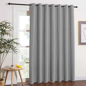 Blackout Curtain for Sliding Glass Door - Patio Door Curtains, Thermal Insulated - Picture 1 of 6