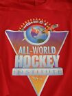 DISNEY All World Hockey Institute CCM Replica SMALL Jersey FREE SHIPPING Red