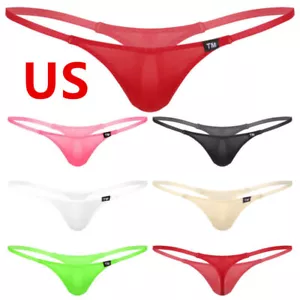 Sexy Herren Tanga Unterwäsche Jockstrap Beutel Höschen Micro Bikini Slip G-String - Bild 1 von 54