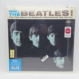 The Beatles: Meet The Beatles 180 Gram Vinyl-LP Target Opaque Blue Vinyl New - Picture 1 of 2