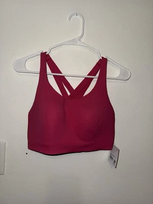 Lululemon Energy High Support Bra 34DD Raspberry Coulis NWT - Image 1 of 4