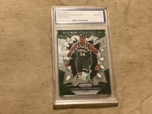 2023 Panini Prizm Prizm Break #13 Giannis Antetokounmpo Graded BMG 10 Gem Mint - Bild 1 von 2