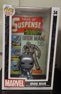 Funko Pop! Comic Book Cover - Marvel - Iron Man #34 - Damaged Box - New - Picture 1 of 9