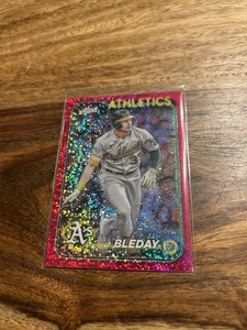 2024 Topps Chrome - JJ Bleday #190 rifrattore maculato magenta /350 - Foto 1 di 3