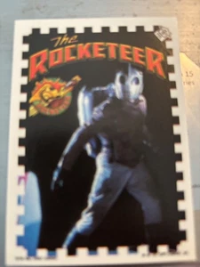 1991 Topps Rocketeer Komplettsatz 99 Karten mit 11 Stickern - Bild 1 von 1