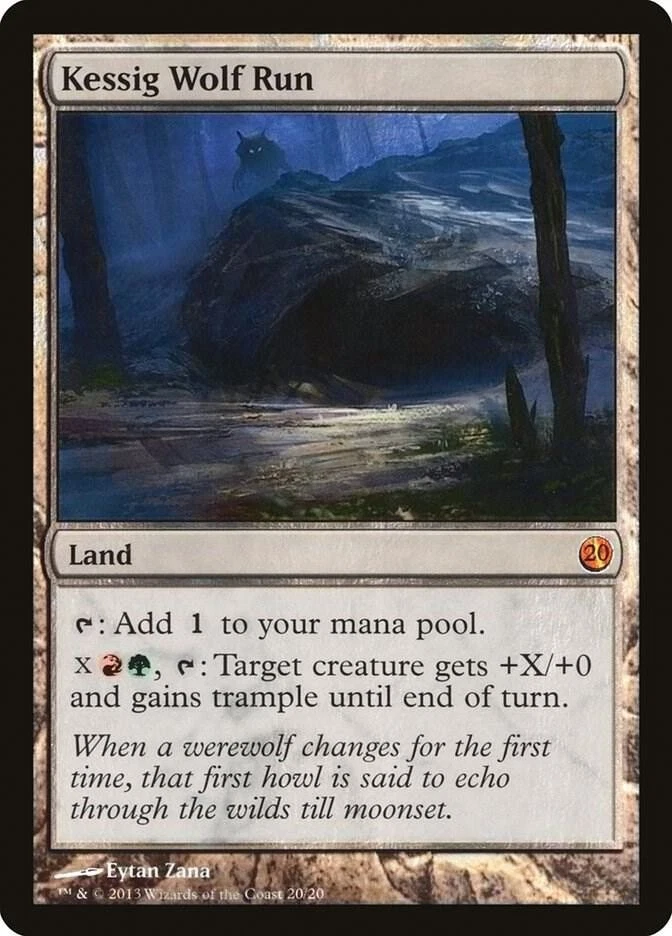 KESSIG WOLF RUN FTV: 20 MTG MAGIC THE GATHERING NEAR MINT - Image 1 of 1