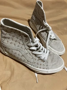 Vans High Top Sneakers Shoes Women's Size 6.5 Men's Size 4 Tan Light Brown - Picture 1 of 7