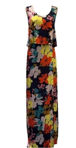 Felicity & Coco Maxi Dress L Vibrant Floral Multicolor. Nordstrom Anthropologie - Picture 1 of 16