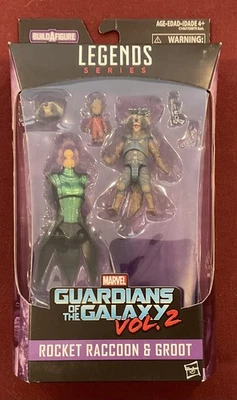 Marvel Legends Infinite Series Guardians Vol 2 Rocket Raccoon & Groot ¡NUEVO!  Foto 1 de 4