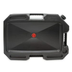 Bandeja de drenaje de aceite de plástico LAUCO - Contenedor a prueba de derrames de 12 litros con tapa y mango - Imagen 1 de 7