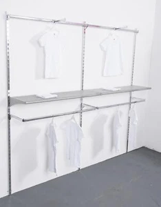 Wandregal 250 cm breit Regalsystem Systemregal Regal Ladeneinrichtung - Bild 1 von 7